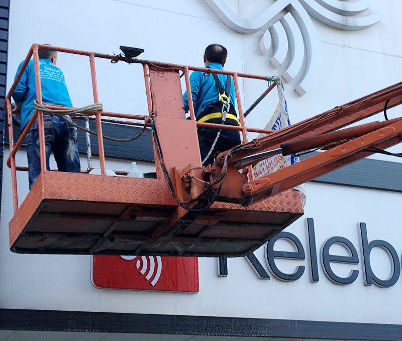 Tabelalar, Totem ve Giriş Panosu Temizliği